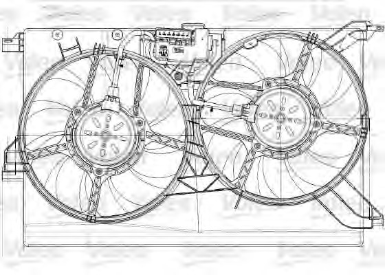 Motor electric ventilator