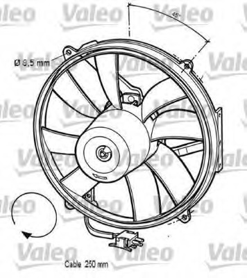 Motor electric ventilator