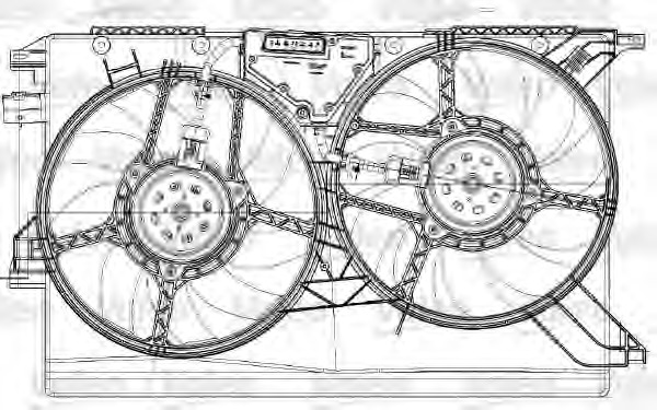 Motor electric ventilator