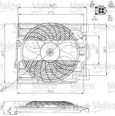 Ventilator radiator