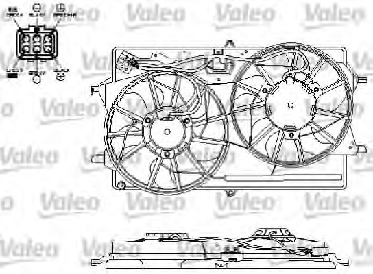 Motor electric ventilator