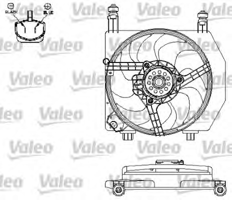 Motor electric ventilator