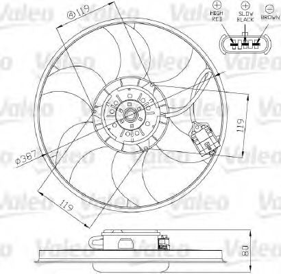 Ventilator radiator