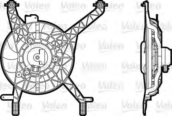 Motor electric ventilator