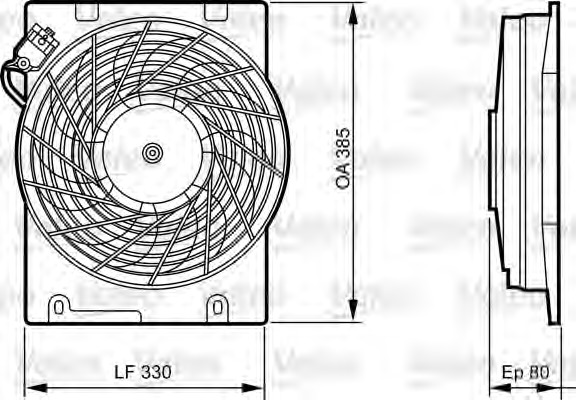 Ventilator radiator