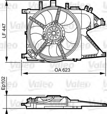 Ventilator radiator