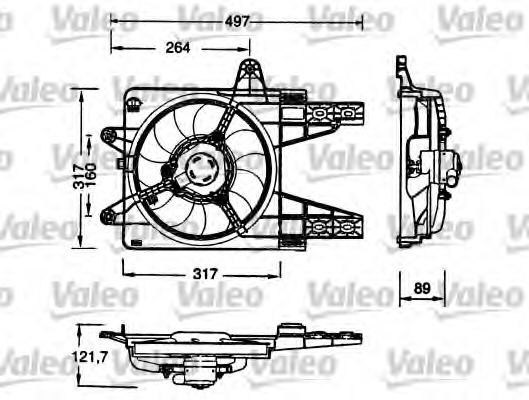 Ventilator radiator