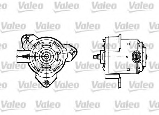 Motor electric ventilator