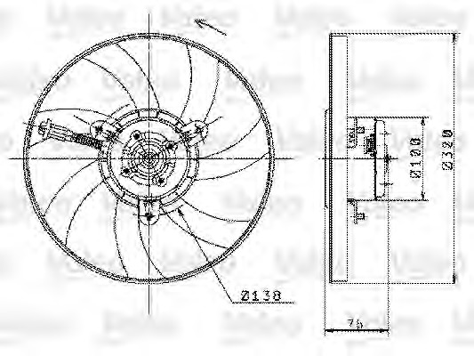 Ventilator radiator