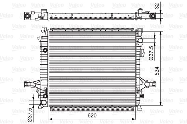 Radiator racire motor