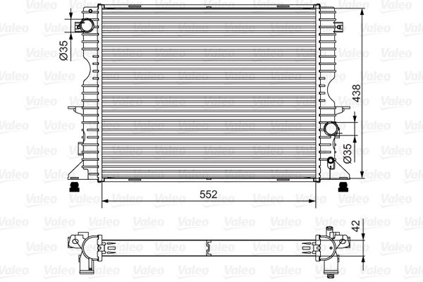 Radiator racire motor