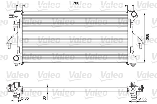 Radiator racire motor