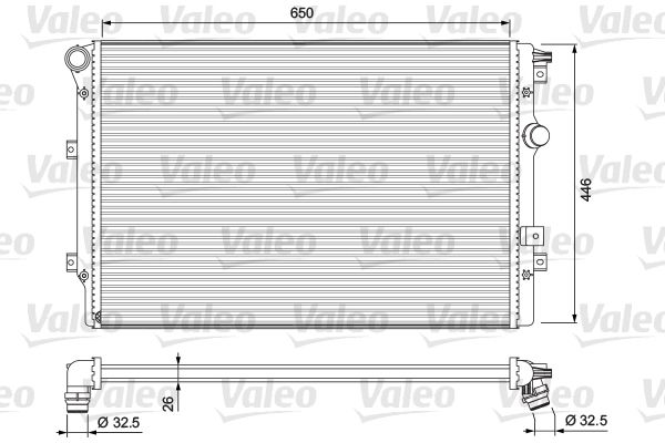 Radiator racire motor