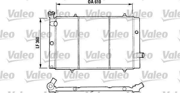 Radiator racire motor