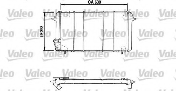 Radiator racire motor