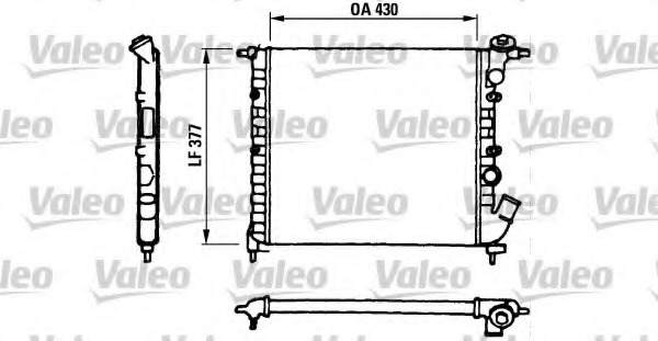 Radiator racire motor