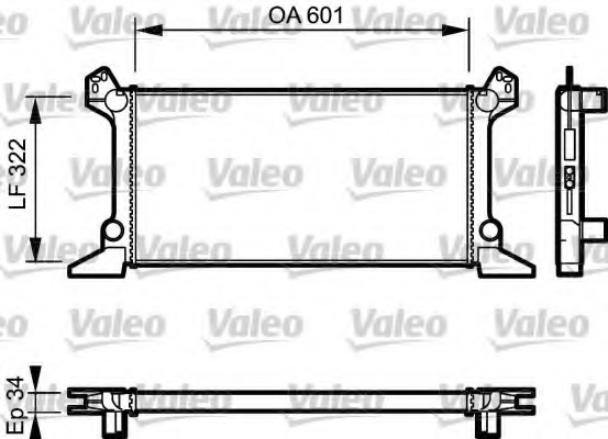 Radiator racire motor