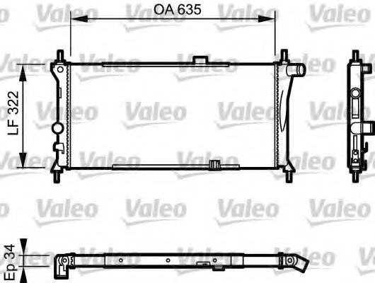 Radiator racire motor