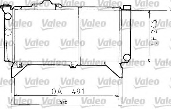 Radiator racire motor