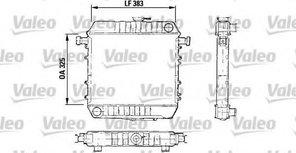 Radiator racire motor