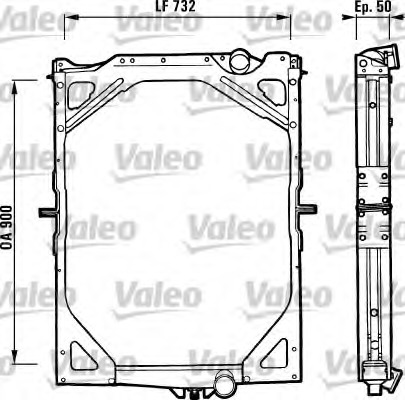 Radiator racire motor