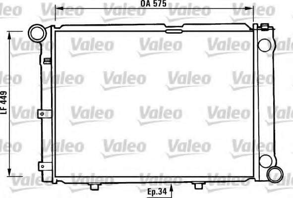 Radiator racire motor