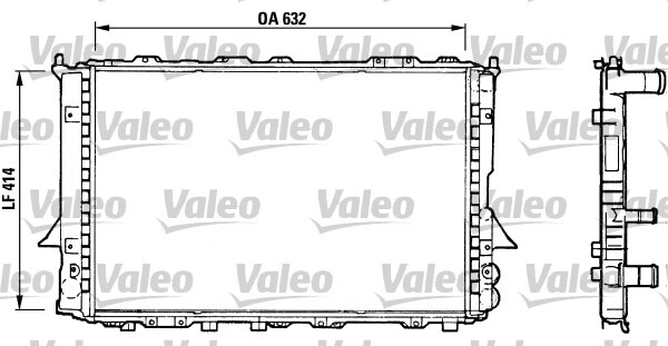 Radiator racire motor