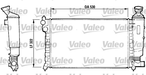 Radiator racire motor