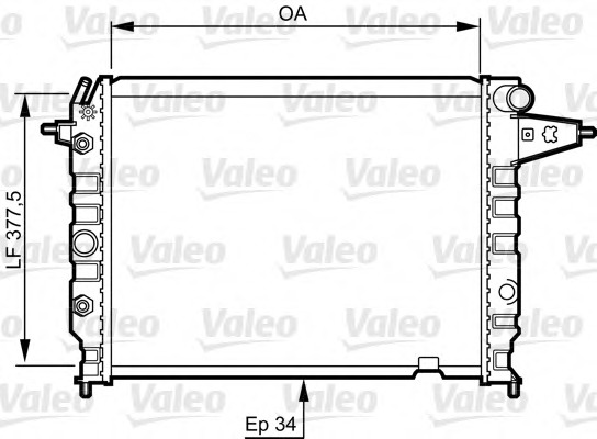 Radiator racire motor