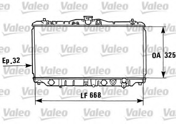 Radiator racire motor