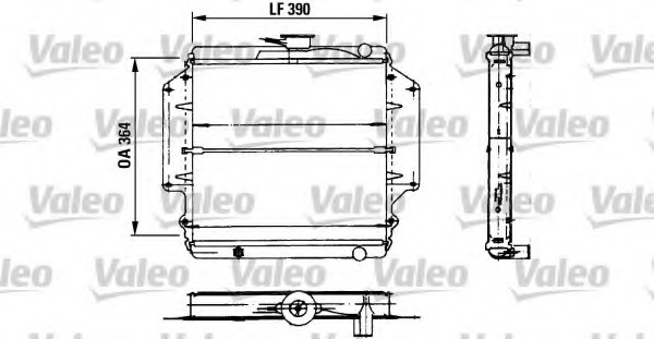 Radiator racire motor