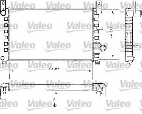 Radiator racire motor