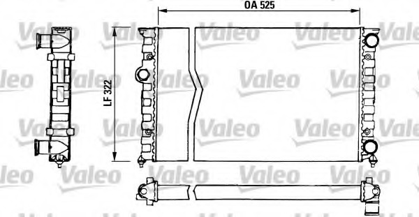 Radiator racire motor