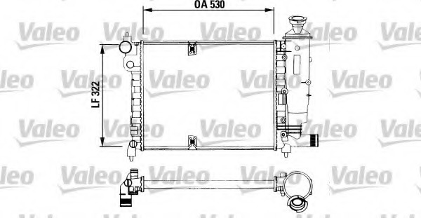 Radiator racire motor