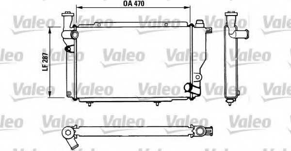 Radiator racire motor