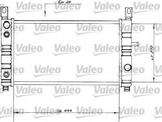 Radiator racire motor