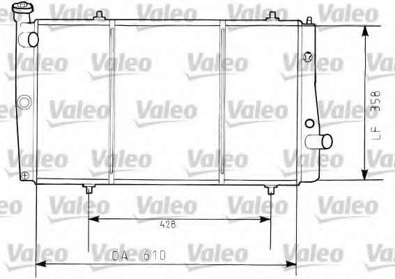 Radiator racire motor