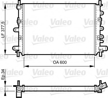 Radiator racire motor