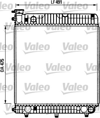 Radiator racire motor