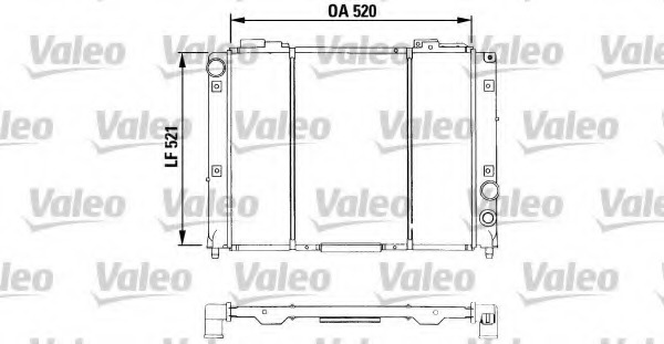 Radiator racire motor