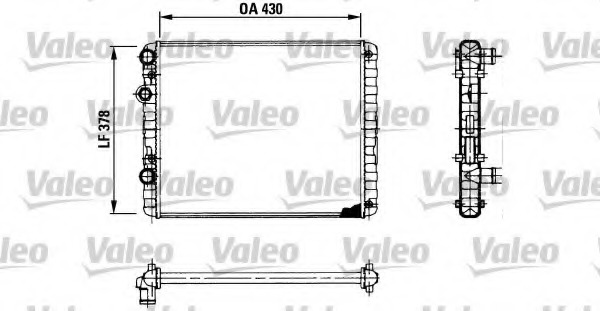 Radiator racire motor