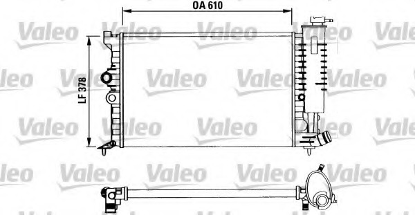 Radiator racire motor