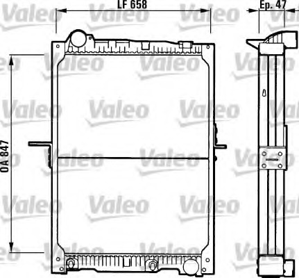 Radiator racire motor