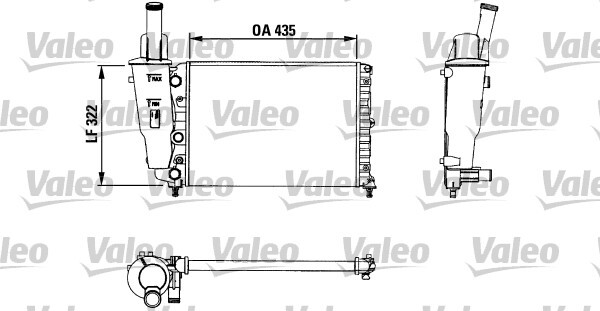 Radiator racire motor