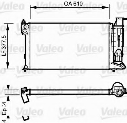 Radiator racire motor