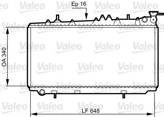 Radiator racire motor