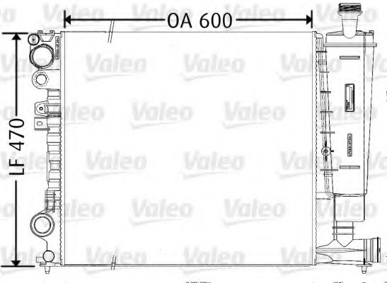 Radiator racire motor