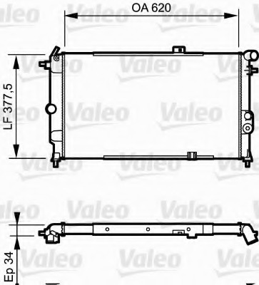 Radiator racire motor