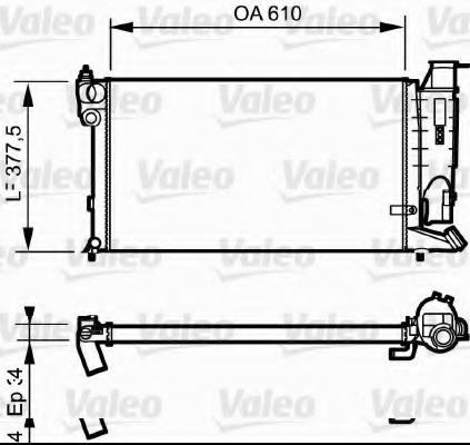 Radiator racire motor