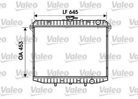 Radiator racire motor